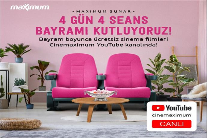  Cinemaximum Youtube kanalının bayram takvimi 