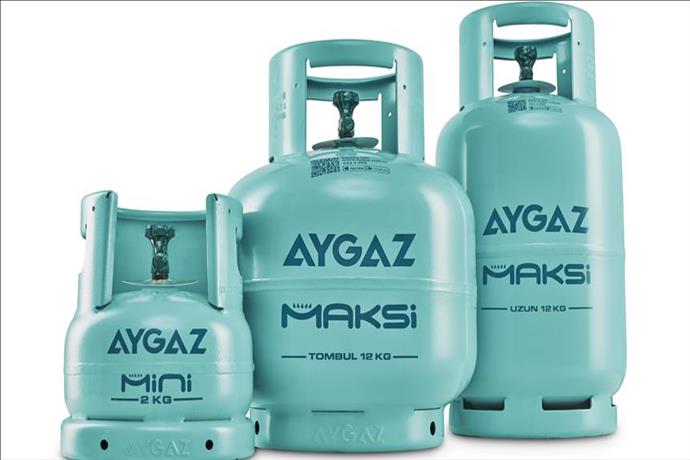 12 kilogramlık tüp Aygaz Maksi