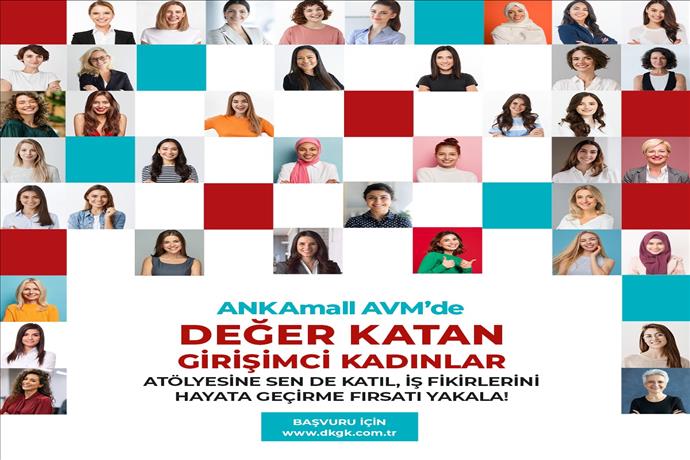 ANKAmall 40 Girişimci Kadını Arıyor