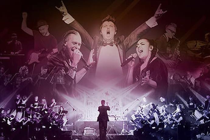 Sinemanın Efsaneleri Canlı Senfoni Orkestrası Eşliğinde Sahnede