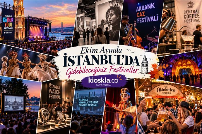 Ekim Ayında İstanbul'da Gidebileceğiniz Festivaller