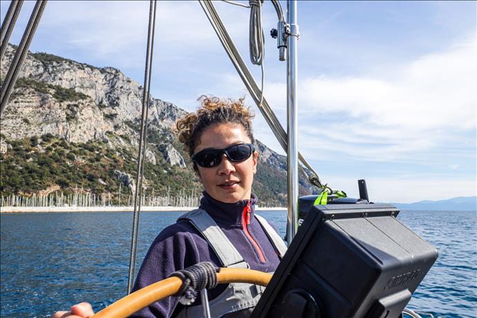 Türkiye'nin Tek Kadın Solo Yelken Sporcusu Karadeniz'e Çıkıyor