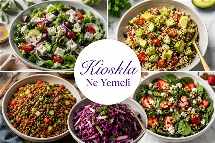 Lezzetli ve Sağlıklı 5 Salata Tarifi