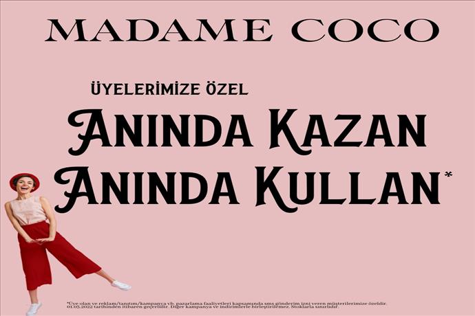 Madame Coco’dan ‘Sepette Yarısını Öde’ Kampanyası 