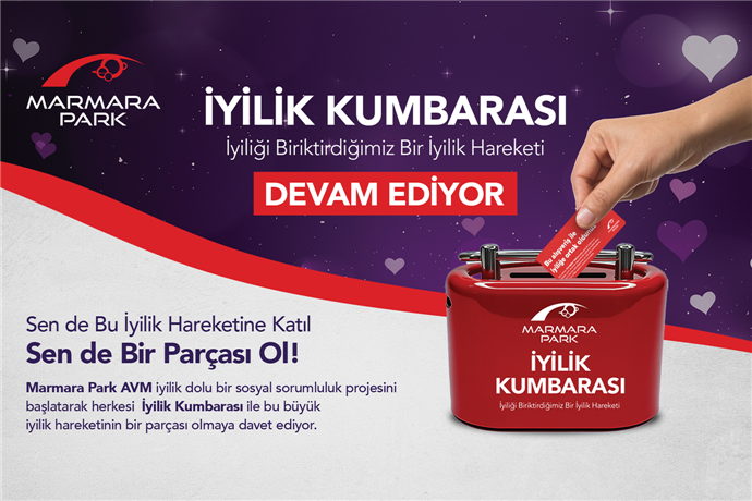 MarmaraPark İyilik Kumbarası Bu Ay Çocuklarla Buluşuyor