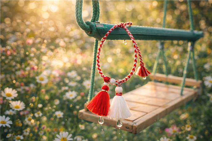 Marteniçka Nedir? 1 Mart’ta Takılan Bu Kırmızı-Beyaz Bilekliğin Anlamını Biliyor Musunuz?