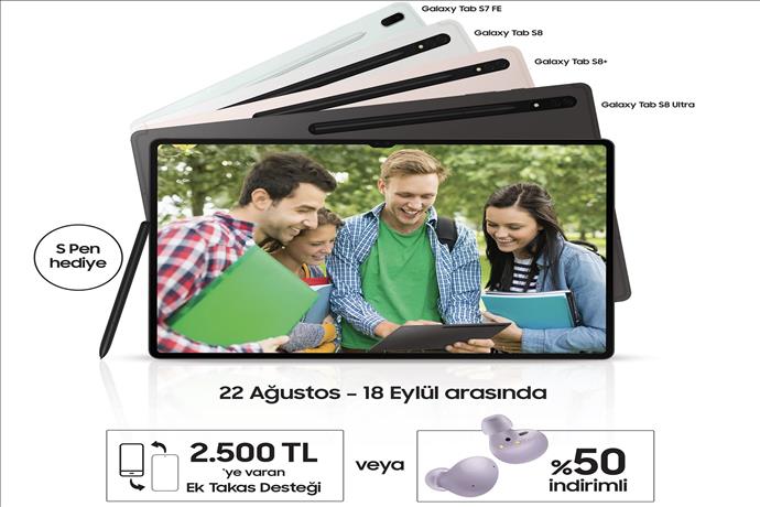 Samsung’dan Okula Dönüş Tablet Kampanyası