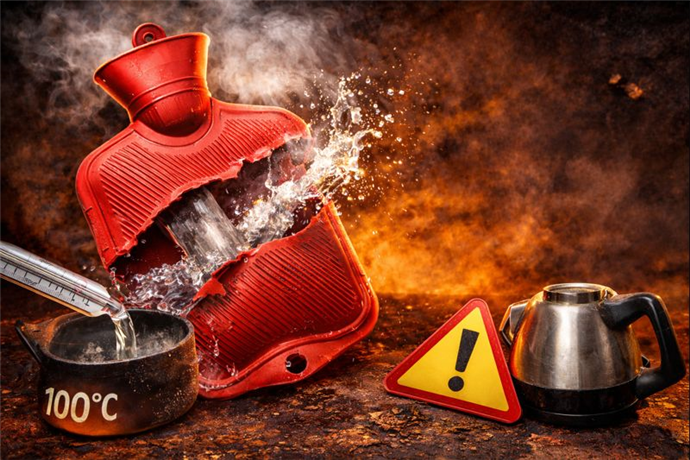Sıcak Su Torbasında Patlama Riski Neden Olur?