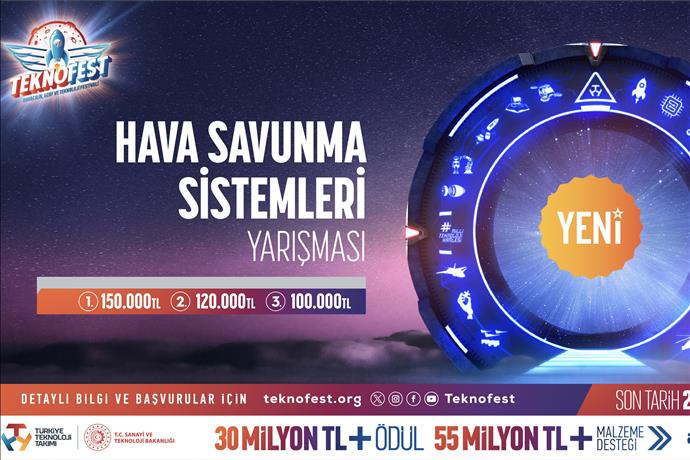 TEKNOFEST'ten 30 Milyon TL Ödül ve 55 Milyon TL’nin Üzerinde Malzeme Desteği  