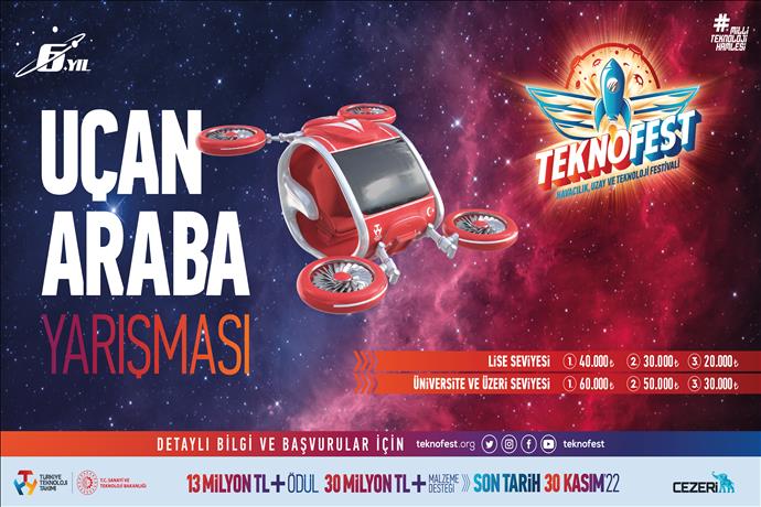 TEKNOFEST’ten Uçan Araba  