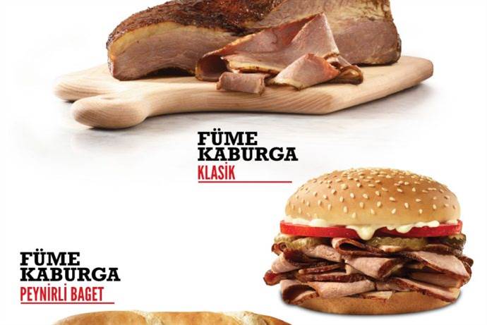 Arby’s’in yeni ürünü Gurme Lezzeti Füme Kaburga