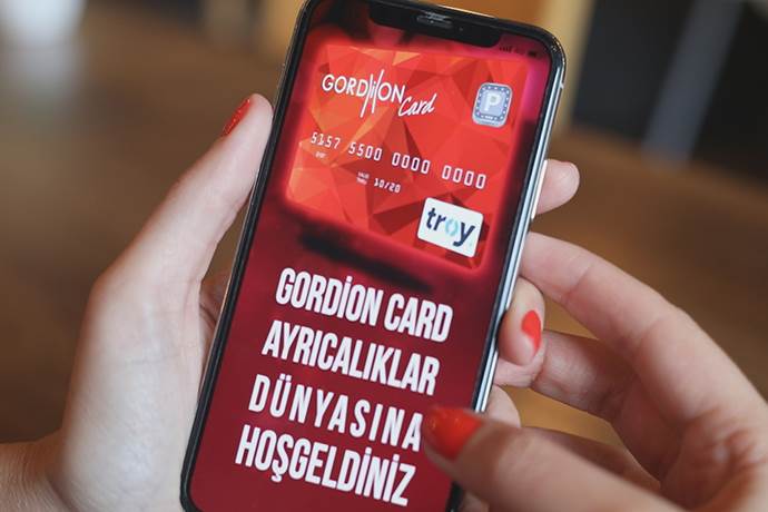 Gordion AVM’nin sanal kart projesine ödül