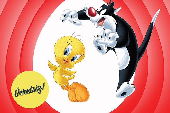 Sylvester ve Tweety Beylikdüzü Migros AVM’de