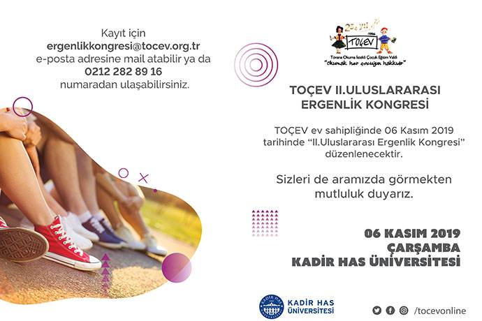 II. Uluslararası Ergenlik Kongresi başlıyor