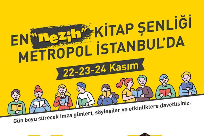 Nezih Kitap Şenliği Metropol İstanbul’da!