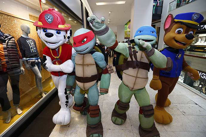 Gordion AVM’nin Paw Patrol ve Ninja Turtles hediyeleri devam ediyor