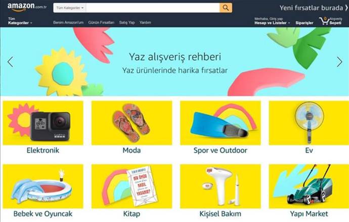 Amazon’dan Yaz Alışveriş Rehberi ve indirim kampanyası