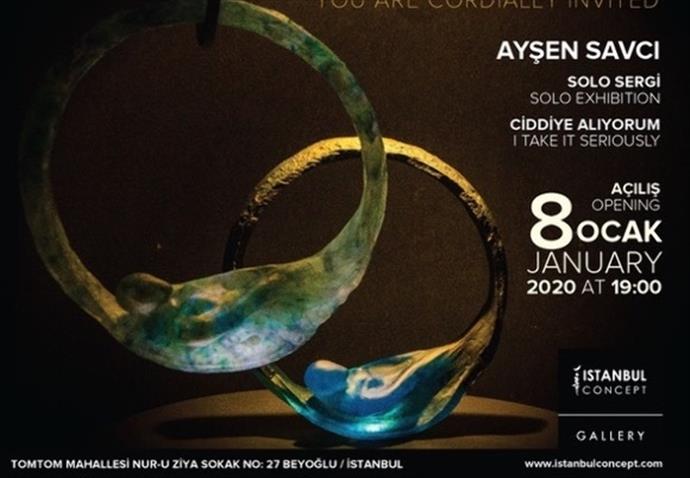 8 Ocak'ta Istanbul Concept Gallery'de "Ciddiye Alıyorum" sergisi