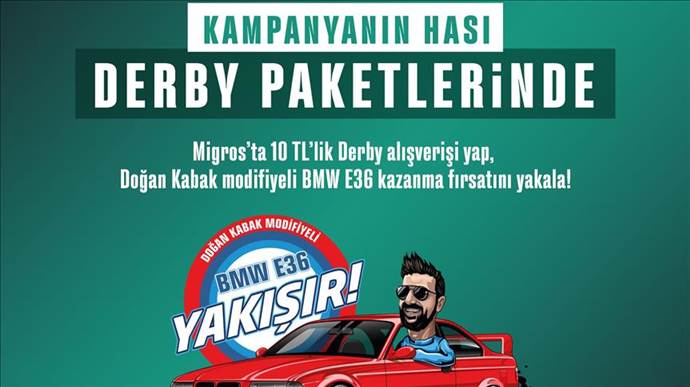 Derby'den  Doğan Kabak imzalı modifiye BMW kampanyası