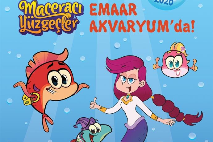 Emaar Akvaryum’da sömestir etkinlikleri! Denizkızı Alesta gösterisi...