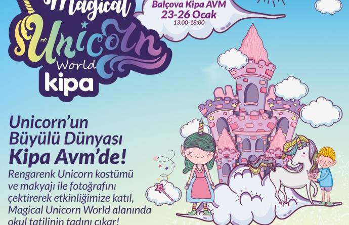 Unicorn’un Büyülü Dünyası Kipa Avm’de!