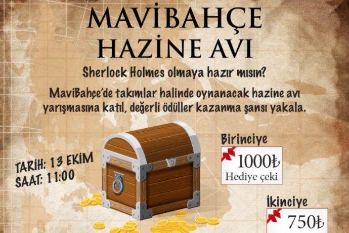 Hazine avcıları Mavibahçe AVM'ye bekleniyor