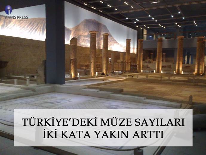 Türkiye’nin müze sayısı 14 yılda iki kat arttı