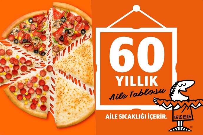 Little Caesars'dan Sana, Bana, Ona pizzası