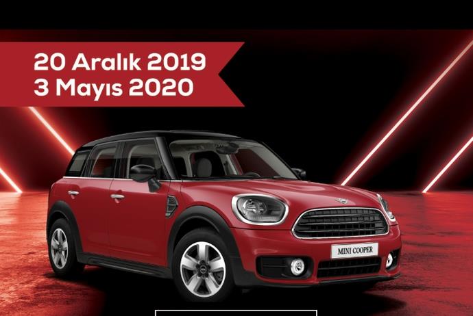 Sur Yapı Marka AVM’de Mini Cooper Countryman kazanma fırsatı