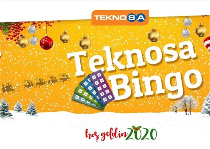Teknosa'dan yılbaşına özel Bingo yarışması