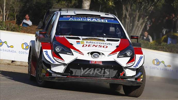 Toyota Gazoo Racing İspanya Rallisi öncesi gövde gösterisi yaptı