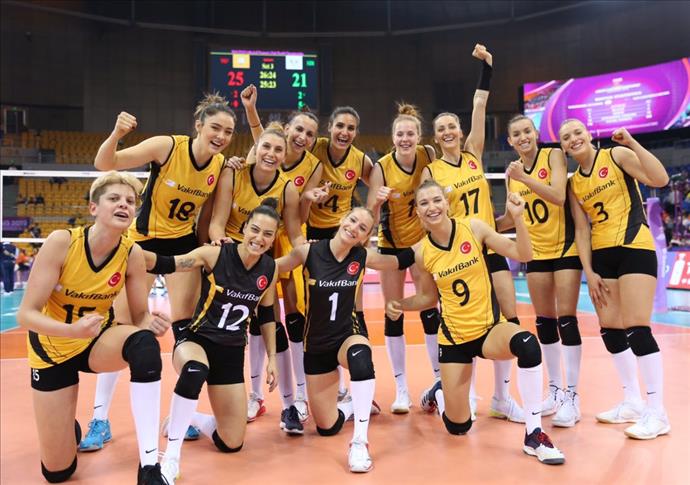 VakıfBank, Kadınlar Dünya Kulüpler Şampiyonası'nda üçüncü oldu