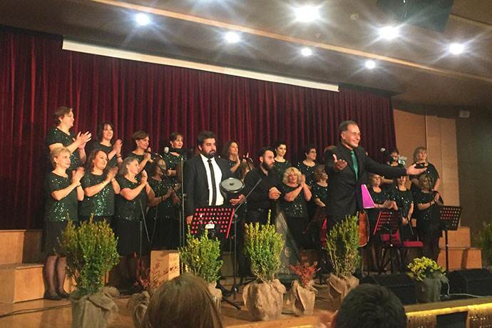 Cemil Sağyaşar Ailesi TSM Korosu'ndan unutulmaz Kış Konseri