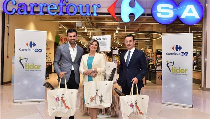 CarrefourSA'dan 'Bi' Çanta İyilik alabilirsiniz