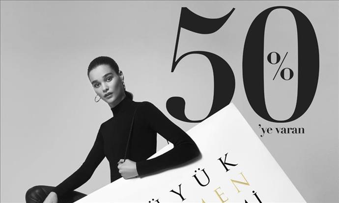 Beymen'de yüzde 50'ye varan indirim başladı