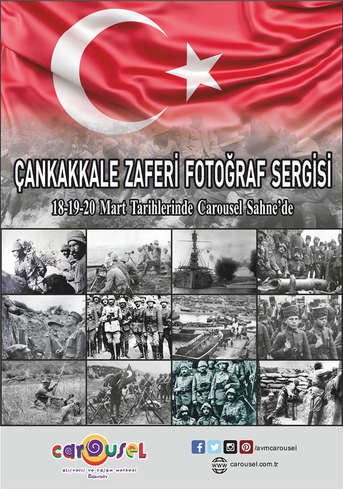 Çanakkale Zaferi Sergisi Carousel’de