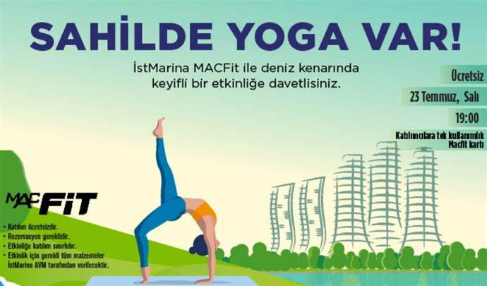 İstMarina AVM’de Yoga Buluşması!