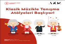 Çocuklar, Atatürk Kültür Merkezi Atölyeleriyle Klasik Müzikle Tanışacak