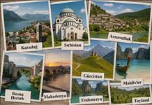 Bu Yaz Türkiye'den Vizesiz Gidilebilecek 9 Tatil Rotası