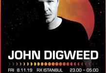  Elektronik müzik efsanesi John Digweed hafta sonu İstanbul'da!