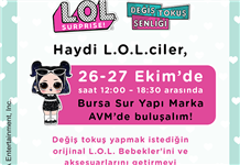 L.O.L. değiş tokuş şenliği Sur Yapı Marka AVM’de