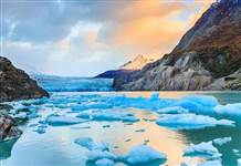 Patagonya'daki dünyanın en büyük buz tarlaları erimeye başladı