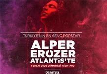 Atlantis AVM'de Alp Erözer konseri