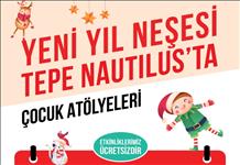 Tepe Nautilus'ta Aralık ayı boyunca yaratıcı atölyeler