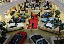 Efsane klasik otomobiller Kayseri Park'ta sergileniyor