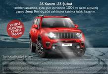 Primemall Gaziantep'ten ziyaretçilerine Jeep Renegade hediyesi