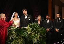 Melisa Elif Yazıcı ile Emrah Akçaay ünlülerin şahitliğinde evlendi
