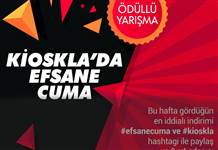 Kioskla'da yarışma zamanı! Efsane Cuma'ya özel sürpriz hediyeler...